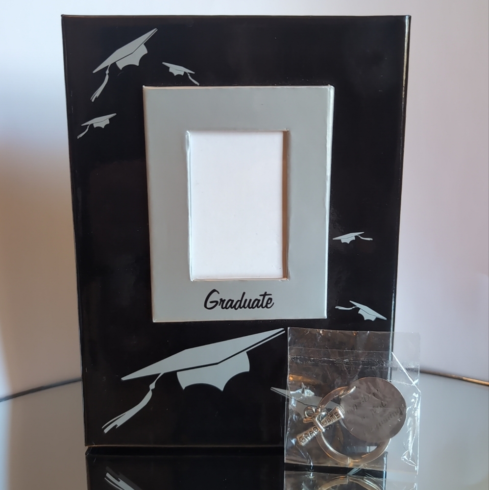 Graduation celebration gift set graduate photo picture album and diploma keychai